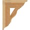 Ekena Millwork Funston Traditional Rough Sawn Bracket, Western Red Cedar, 6"W x 20"D x 24"H BKT06X20X24FST01RWR - alternate 3